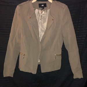 CUTE H&M blazer with gold detailing!